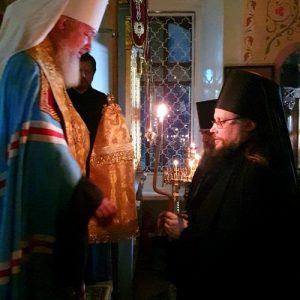Митрополит совершил монашеский постриг клирика Братской епархии