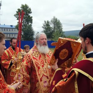 Крестный ход в день праздника Крещения Руси