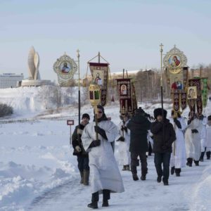 Великое освящение воды на Иордани