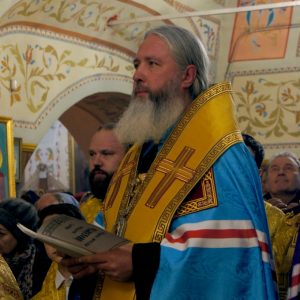 Митрополит Иркутский и Ангарский Максимилиан отслужил Акафист святителю Иннокентию в Знаменском соборе города Иркутска