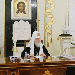 Состоялось очередное заседание Священного Синода Русской Православной Церкви