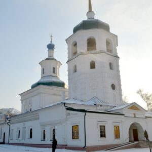 В престольный праздник митрополит Максимилиан возглавил Божественную литургию в Знаменском монастыре г. Иркутска