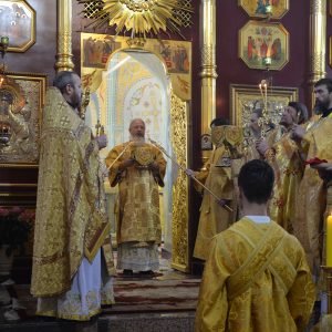 Святительский праздник в Иркутском Знаменском монастыре