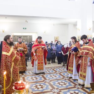 В Христорождественском соборе совершена лития «о всех усопших, пострадавших в годину гонений за веру Христову»