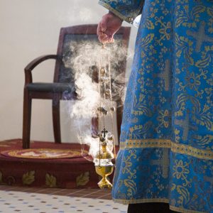 Божественная литургия в Неделю 24-ю по Пятидесятнице в соборе Рождества Христова