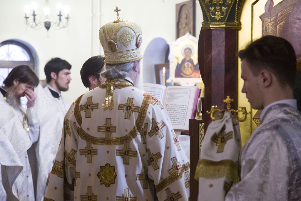 Архиерейское Богослужение в Неделю 33-ю по Пятидесятнице, по Богоявлении