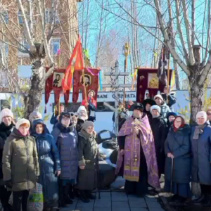 Добрая традиция в Крестопоклонную неделю в г. Вихоревка