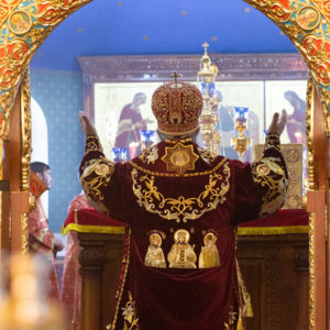 Архиерейское Богослужение в Антипасху во Всехсвятском храме г. Усть-Илимска