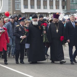 Епископ Максимилиан принял участие в торжествах, посвященных Дню Победы