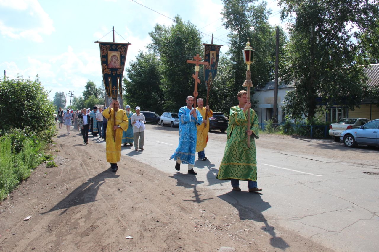 Престольный праздник в Вихоревке