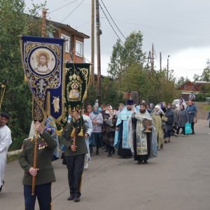 Престольный праздник в Падунском храме в честь Успения Божией Матери