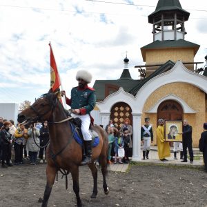 В городе Усть-Кут состоялась реконструкция Бородинского сражения