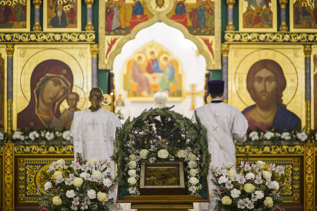 Архиерейское Богослужение в Христорождественском соборе г. Братска