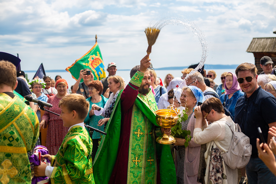 Праздник в честь Святой Троицы отпраздновали в музее «Ангарская деревня»