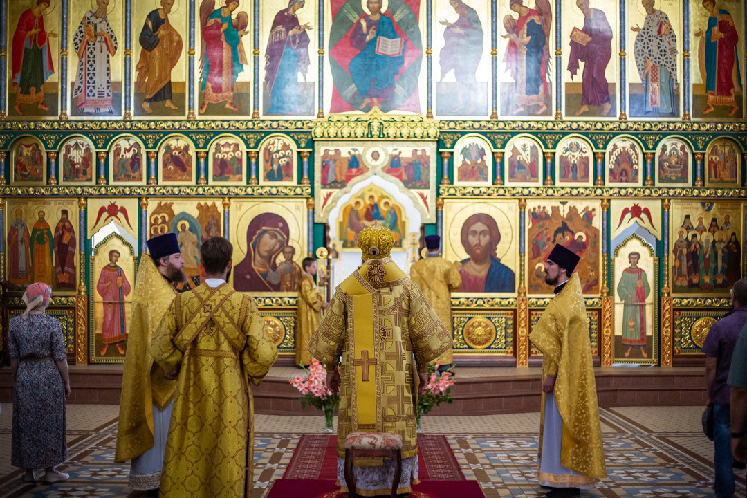 Архиерейское Богослужение в Неделю 8-ю по Пятидесятнице