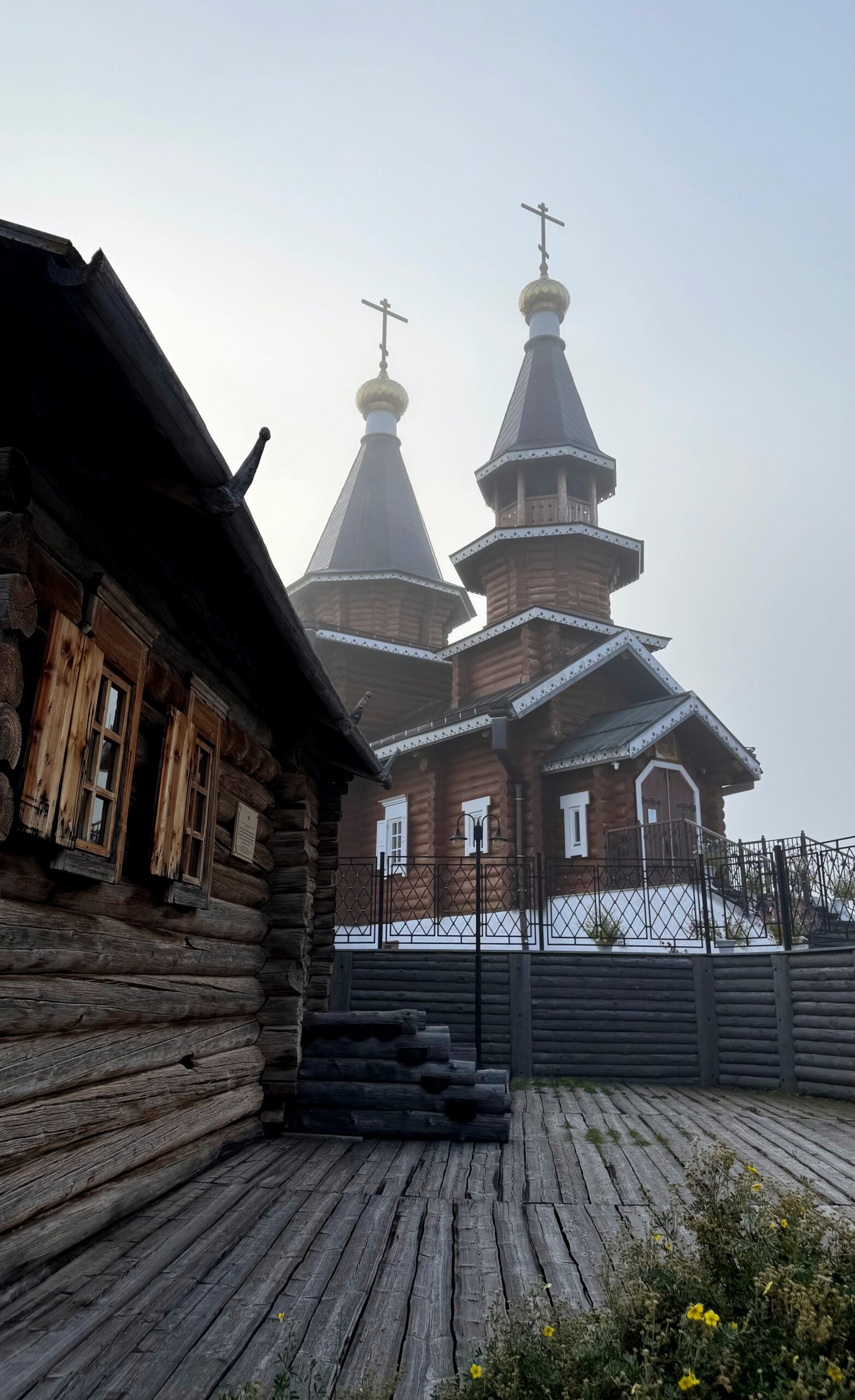 Архиерейское богослужение в День рождения святителя Иннокентия в Свято-Иннокентьевском храме села Анга