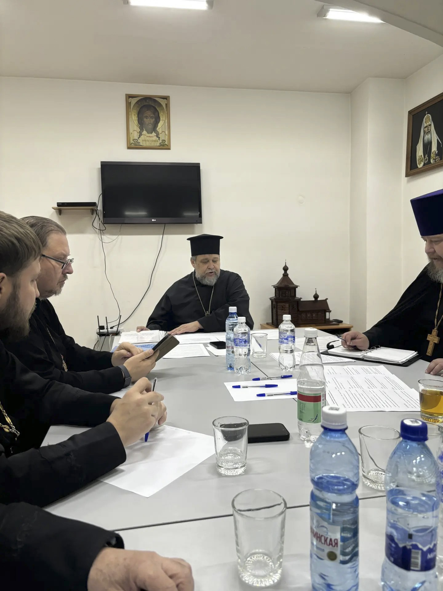 Состоялось заседание священнослужителей Первого братского благочиния