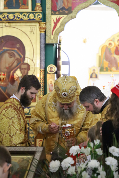 Архиерейское богослужение в Неделю 21-ю по Пятидесятнице